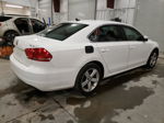 2013 Volkswagen Passat Se Белый vin: 1VWBN7A32DC039007