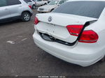 2014 Volkswagen Passat 2.0l Tdi Se White vin: 1VWBN7A32EC006512