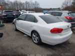 2014 Volkswagen Passat 2.0l Tdi Se White vin: 1VWBN7A32EC104424