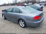 2013 Volkswagen Passat 2.0l Tdi Se Gray vin: 1VWBN7A33DC018408