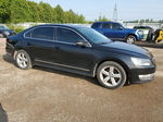 2014 Volkswagen Passat Se Черный vin: 1VWBN7A33EC018801