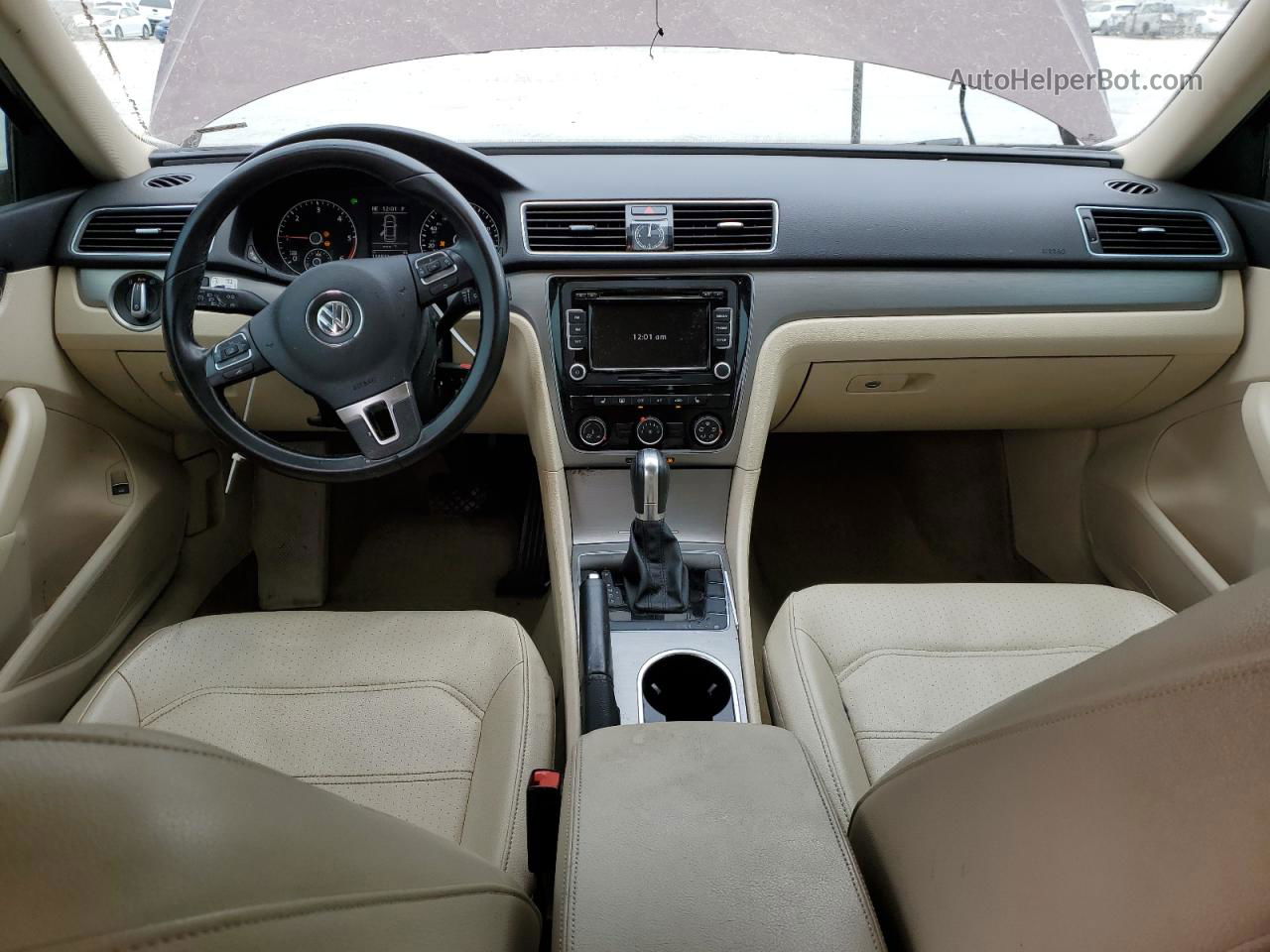 2014 Volkswagen Passat Se Бордовый vin: 1VWBN7A33EC044914