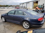 2014 Volkswagen Passat Se Синий vin: 1VWBN7A33EC066637