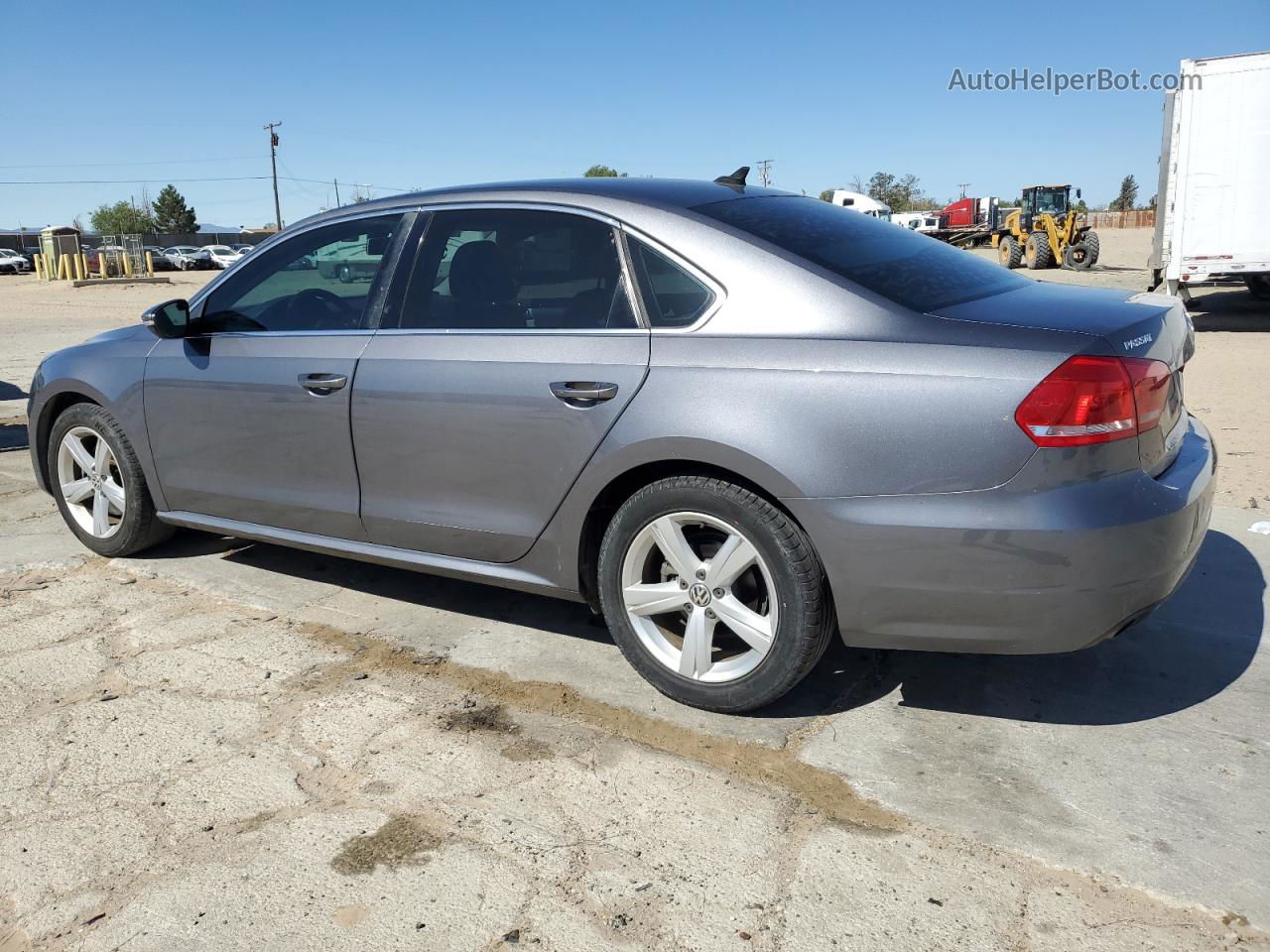 2012 Volkswagen Passat Se Blue vin: 1VWBN7A34CC021820