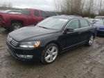 2013 Volkswagen Passat Se Черный vin: 1VWBN7A34DC002864