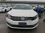 2013 Volkswagen Passat Se White vin: 1VWBN7A34DC061235