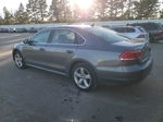 2012 Volkswagen Passat Se Gray vin: 1VWBN7A35CC049531