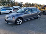 2012 Volkswagen Passat Se Gray vin: 1VWBN7A35CC049531