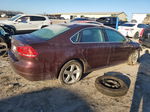 2012 Volkswagen Passat Se Maroon vin: 1VWBN7A36CC086605