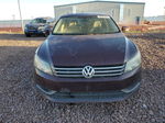 2013 Volkswagen Passat Se Burgundy vin: 1VWBN7A36DC062421