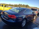 2013 Volkswagen Passat Se Blue vin: 1VWBN7A36DC130040