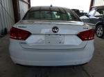 2014 Volkswagen Passat Se White vin: 1VWBN7A36EC119444