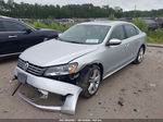 2012 Volkswagen Passat 2.0l Tdi Se Silver vin: 1VWBN7A37CC064614