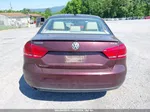 2013 Volkswagen Passat 2.0l Tdi Se Purple vin: 1VWBN7A37DC033946