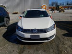 2013 Volkswagen Passat Se White vin: 1VWBN7A37DC036572