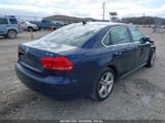 2013 Volkswagen Passat 2.0l Tdi Se Синий vin: 1VWBN7A37DC060032