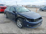 2013 Volkswagen Passat 2.0l Tdi Se Blue vin: 1VWBN7A37DC060032