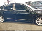 2013 Volkswagen Passat 2.0l Tdi Se Black vin: 1VWBN7A37DC145582