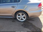 2014 Volkswagen Passat 2.0l Tdi Se Gray vin: 1VWBN7A37EC015920