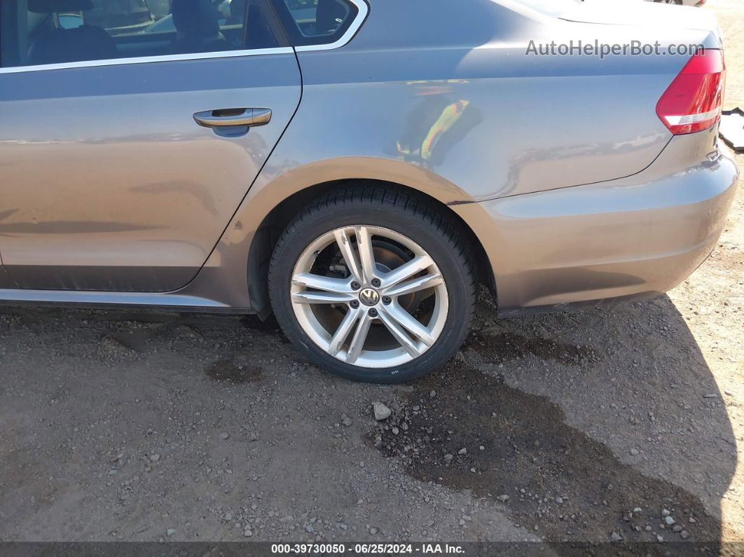 2014 Volkswagen Passat 2.0l Tdi Se Серый vin: 1VWBN7A37EC015920