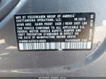 2014 Volkswagen Passat 2.0l Tdi Se Gray vin: 1VWBN7A37EC015920