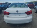 2014 Volkswagen Passat Se White vin: 1VWBN7A37EC019739