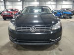 2014 Volkswagen Passat Se Черный vin: 1VWBN7A37EC065314