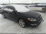 2013 Volkswagen Passat 2.0l Tdi Se Black vin: 1VWBN7A39DC018879