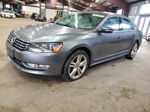 2013 Volkswagen Passat Se Gray vin: 1VWBN7A39DC051347