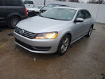 2013 Volkswagen Passat Se Silver vin: 1VWBN7A39DC053423