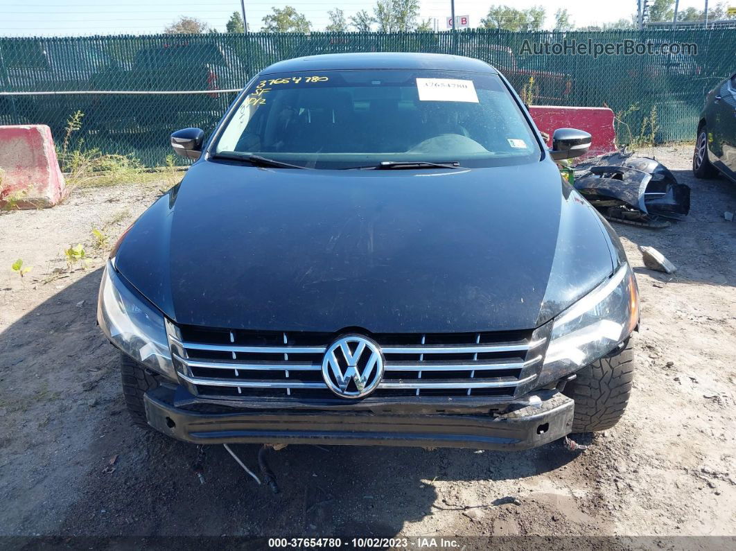 2014 Volkswagen Passat Tdi Se W/sunroof & Nav Black vin: 1VWBN7A39EC084625