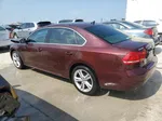 2014 Volkswagen Passat Se Темно-бордовый vin: 1VWBN7A3XEC064142