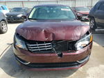 2014 Volkswagen Passat Se Maroon vin: 1VWBN7A3XEC064142