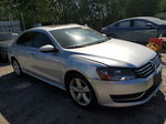 2012 Volkswagen Passat Se Silver vin: 1VWBP7A30CC027382