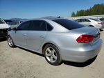 2012 Volkswagen Passat Se Silver vin: 1VWBP7A30CC027382