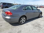 2012 Volkswagen Passat Se Gray vin: 1VWBP7A30CC053206