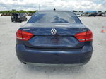 2012 Volkswagen Passat Se Blue vin: 1VWBP7A30CC100394