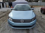 2013 Volkswagen Passat Se Blue vin: 1VWBP7A30DC026850