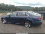 2013 Volkswagen Passat Se Dark Blue vin: 1VWBP7A30DC054034