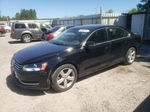 2012 Volkswagen Passat Se Черный vin: 1VWBP7A31CC008663