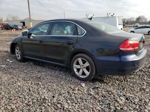 2013 Volkswagen Passat Se Black vin: 1VWBP7A31DC020071