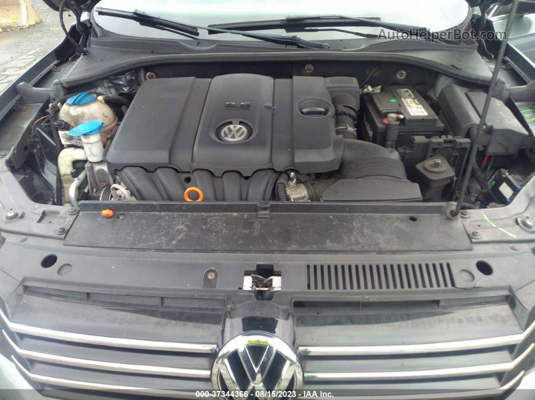 2013 Volkswagen Passat Se W/sunroof Gray vin: 1VWBP7A31DC094400
