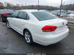 2013 Volkswagen Passat 2.5l Se White vin: 1VWBP7A31DC108375