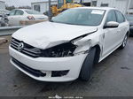 2013 Volkswagen Passat 2.5l Se White vin: 1VWBP7A31DC108375