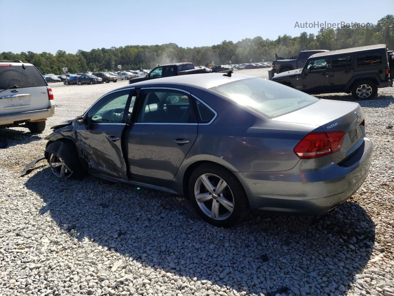 2013 Volkswagen Passat Se Charcoal vin: 1VWBP7A31DC136144