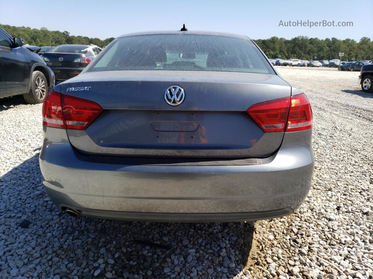 2013 Volkswagen Passat Se Угольный vin: 1VWBP7A31DC136144