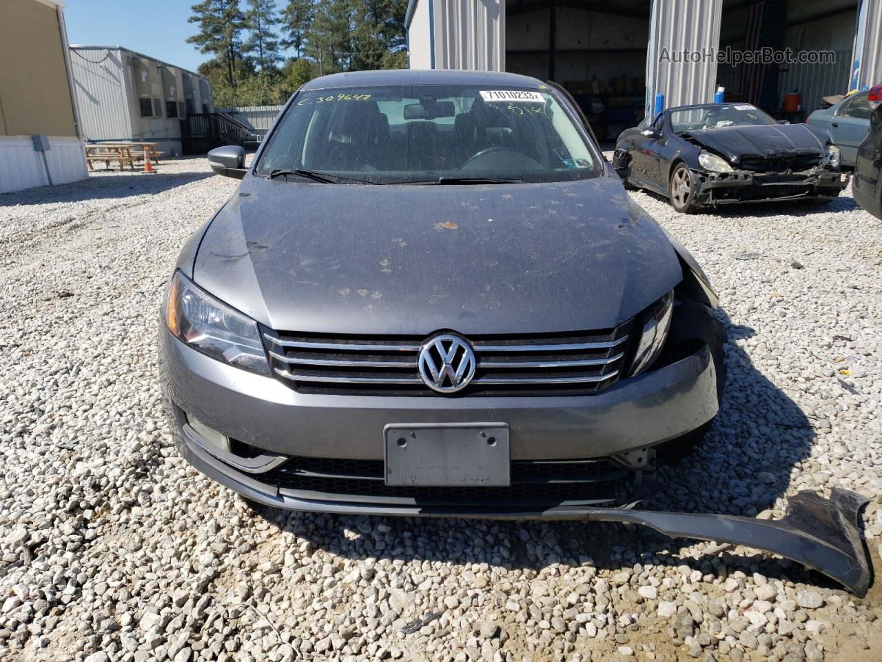 2013 Volkswagen Passat Se Charcoal vin: 1VWBP7A31DC136144