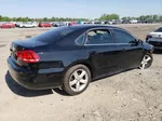 2012 Volkswagen Passat Se Black vin: 1VWBP7A32CC105399