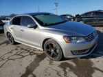 2013 Volkswagen Passat Se Silver vin: 1VWBP7A32DC014151