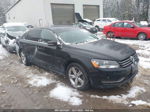 2013 Volkswagen Passat Se W/sunroof Black vin: 1VWBP7A32DC045657